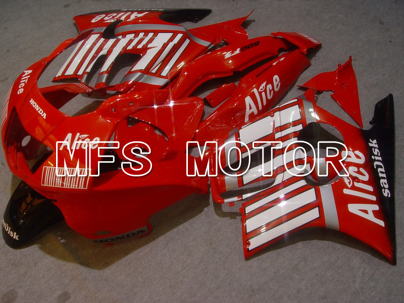 Honda CBR600 F3 1997-1998 Injection ABS Carénage - Alice - blanc rouge - MFS4901