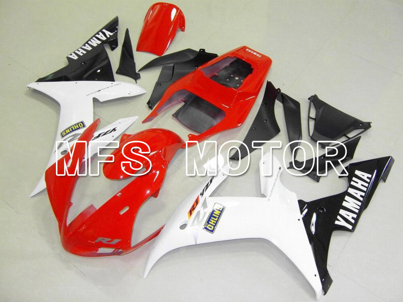 Yamaha YZF-R1 2002-2003 Injection ABS Fairing - Factory Style - Red White - MFS4928