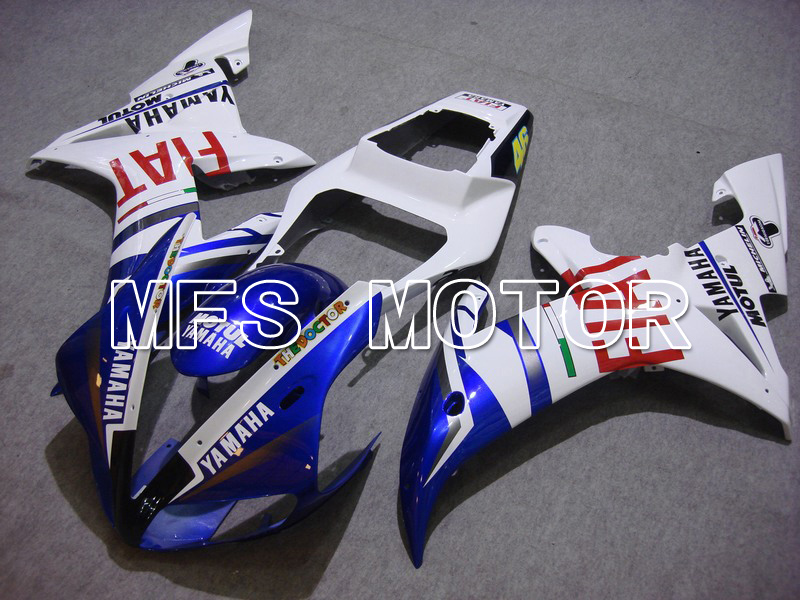 Yamaha YZF-R1 2002-2003 Injection ABS Fairing - FIAT - Blue White - MFS4951