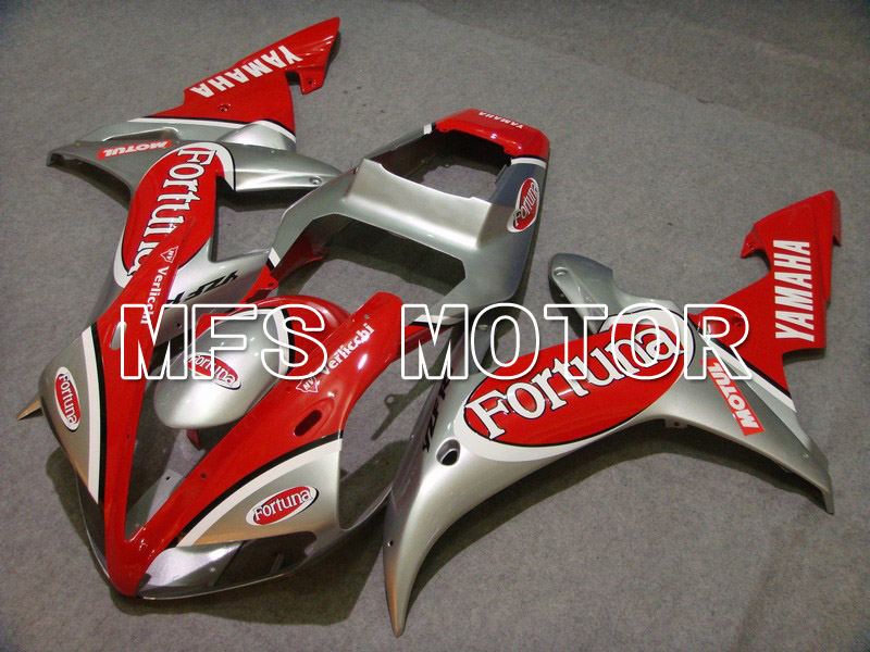 Yamaha YZF-R1 2002-2003 Injection ABS Fairing - Fortuna - Red Silver - MFS4966