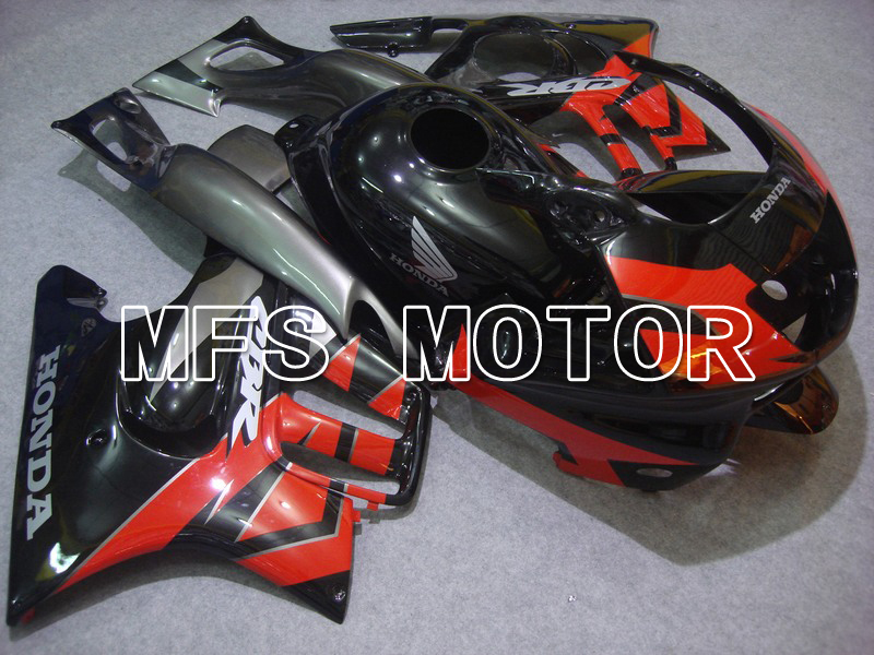 Honda CBR600 F3 1997-1998 Injektion ABS Verkleidung - Fabrik Style - Schwarz rot - MFS4971