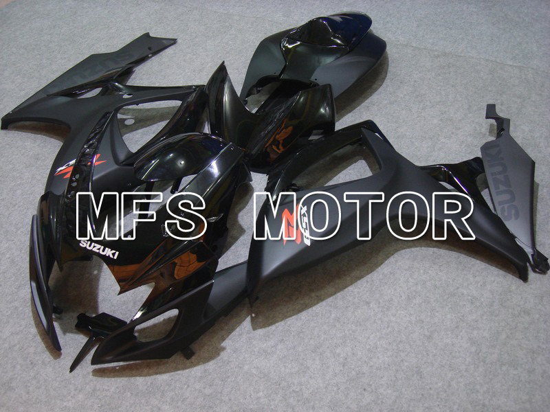 Suzuki GSXR600 GSXR750 2006-2007 Injection ABS Fairing - Factory - Black Matte - MFS4984