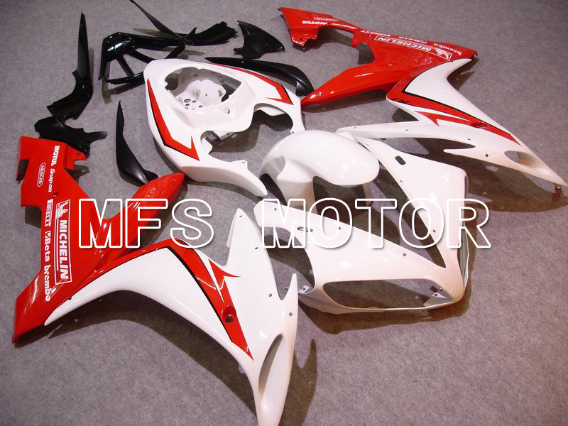 Yamaha YZF-R1 2004-2006 Injection ABS Fairing - Factory Style - Red White - MFS4991