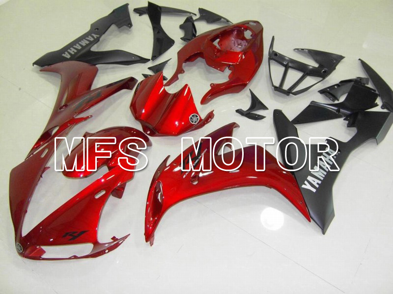 Yamaha YZF-R1 2004-2006 Injection ABS Fairing - Factory Style - Black Red - MFS4995