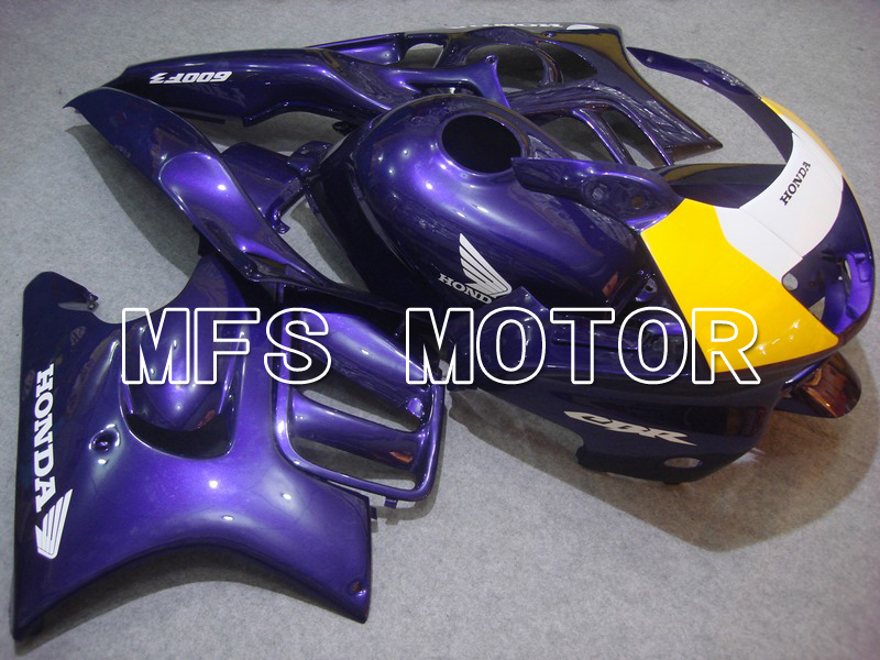 Honda CBR600 F3 1997-1998 Injection ABS Fairing - Factory Style - Purple Yellow - MFS4996