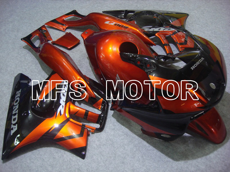Honda CBR600 F3 1997-1998 Injection ABS Carénage - Usine Style - Noir Orange - MFS5002
