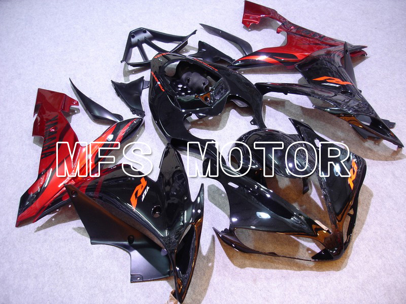 Yamaha YZF-R1 2004-2006 Injection ABS Fairing - Flame - Black Red - MFS5020