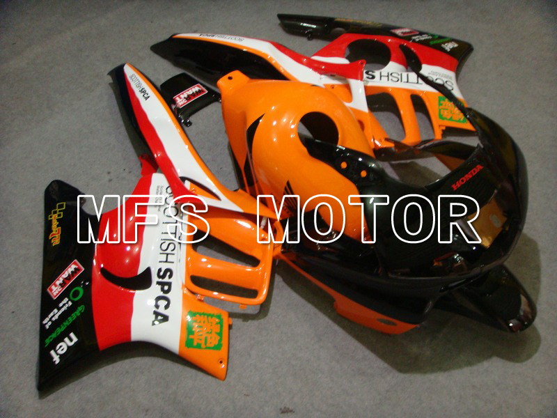 Honda CBR600 F3 1997-1998 Injektion ABS Verkleidung - Others - Schwarz Orange rot - MFS5021