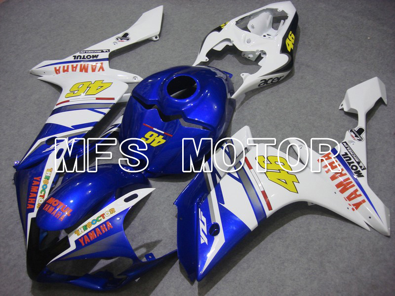 Yamaha YZF-R1 2007-2008 Injection ABS Fairing - FIAT - Blue White - MFS5052