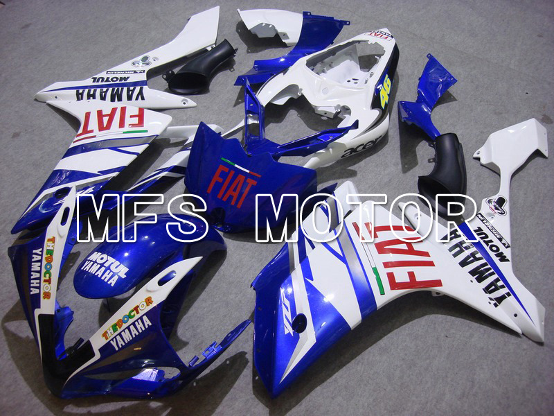 Yamaha YZF-R1 2007-2008 Injection ABS Fairing - FIAT - Blue White - MFS5054