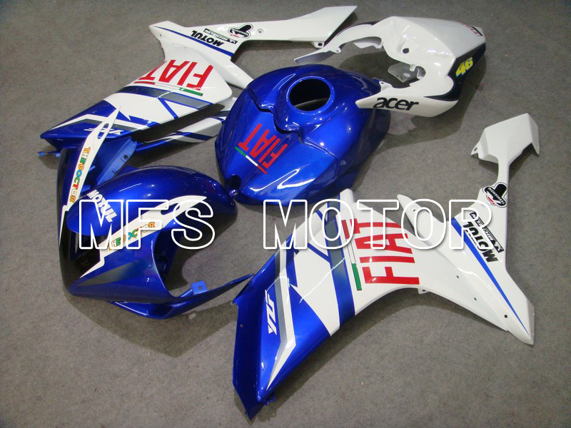 Yamaha YZF-R1 2007-2008 Injection ABS Fairing - FIAT - Blue White - MFS5056