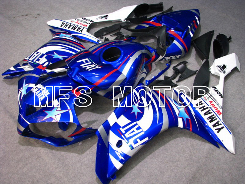 Yamaha YZF-R1 2007-2008 Injection ABS Fairing - FIAT - Blue White - MFS5058