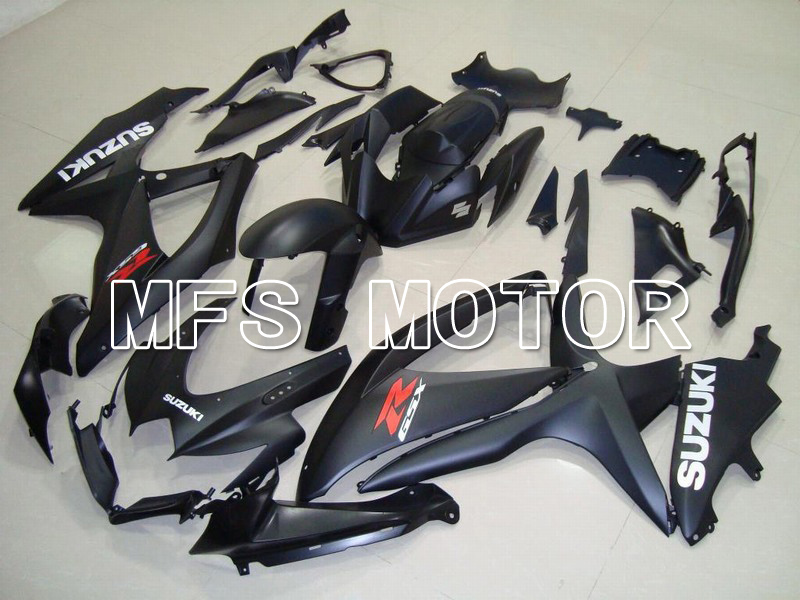 Suzuki GSXR600 GSXR750 2008-2010 Injection ABS Fairing - Factory Style - Black Matte - MFS5109