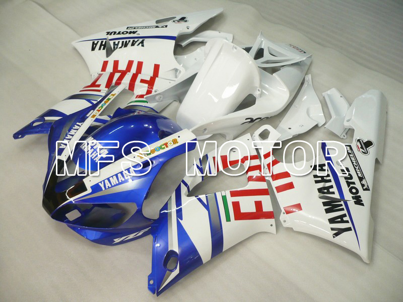 Yamaha YZF-R1 1998-1999 Injection ABS Fairing - FIAT - Blue White - MFS5169