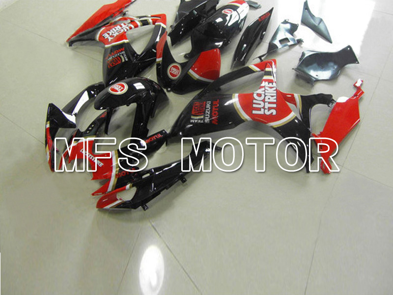 Suzuki GSXR600 GSXR750 2011-2016 Injection ABS Fairing - Factory Style - Black Red - MFS5199