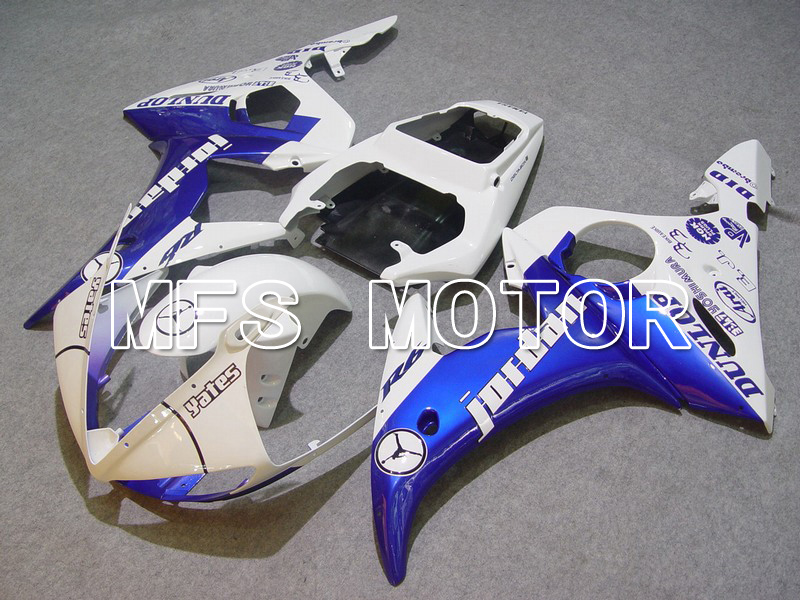 Yamaha YZF-R6 2003-2004 Injection ABS Fairing - Jordan - Blue White - MFS5220