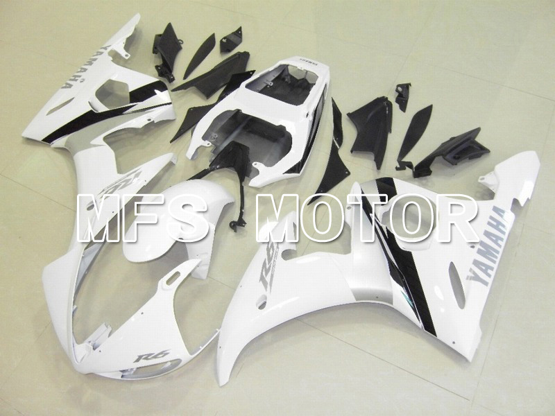 Yamaha YZF-R6 2003-2004 Injection ABS Fairing - Factory Style - White - MFS5228