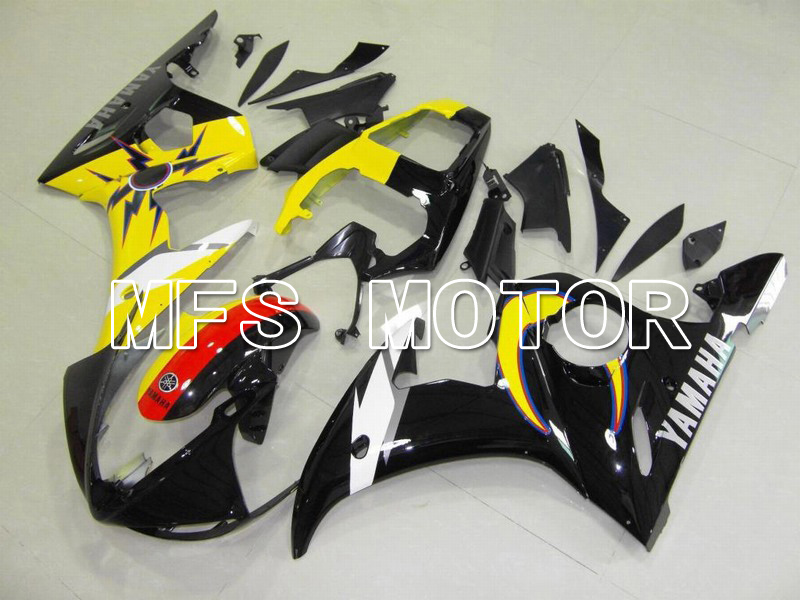 Yamaha YZF-R6 2005 Injection ABS Fairing - Factory Style - Yellow Black - MFS5275