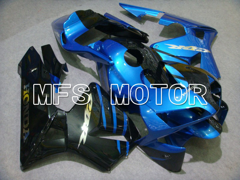 Honda CBR600RR 2003-2004 Injektion ABS Verkleidung - Fabrik Style - Blau Schwarz - MFS5277