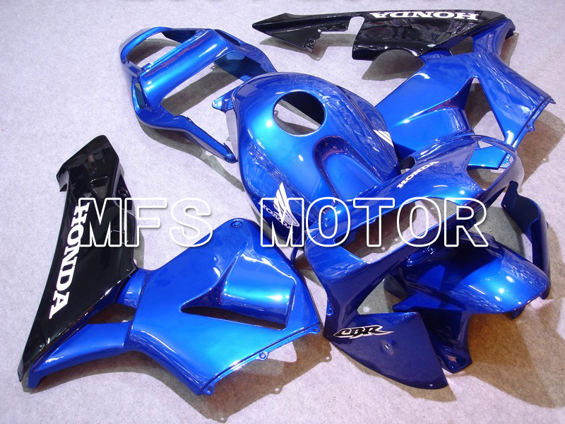 Honda CBR600RR 2003-2004 Injektion ABS Verkleidung - Fabrik Style - Blau Schwarz - MFS5286