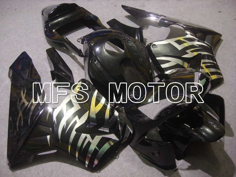 Honda CBR600RR 2003-2004 ABS Injection Fairing - Others - Black Silver - MFS5297