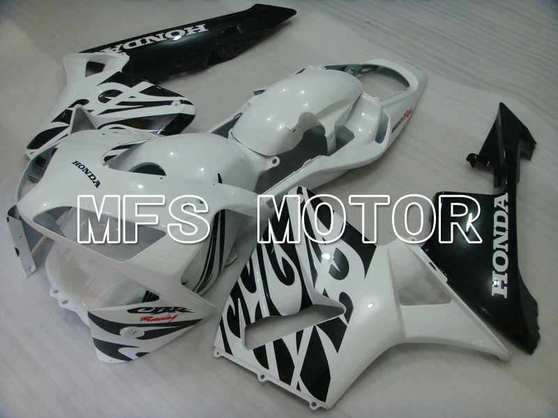 Honda CBR600RR 2003-2004 ABS Injection Fairing - Others - Black White - MFS5299