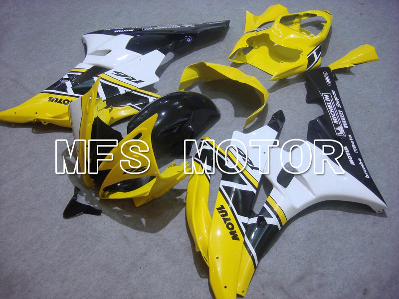 Yamaha YZF-R6 2006-2007 Injection ABS Fairing - MOTUL - Yellow Black - MFS5319