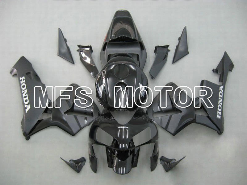 Honda CBR600RR 2003-2004 ABS Injection Fairing - Factory Style - Black Gray - MFS5325