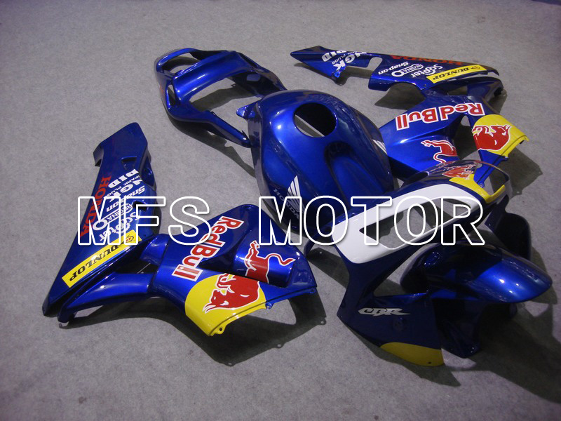 Honda CBR600RR 2003-2004 ABS Injection Fairing - Red Bull - Blue - MFS5336