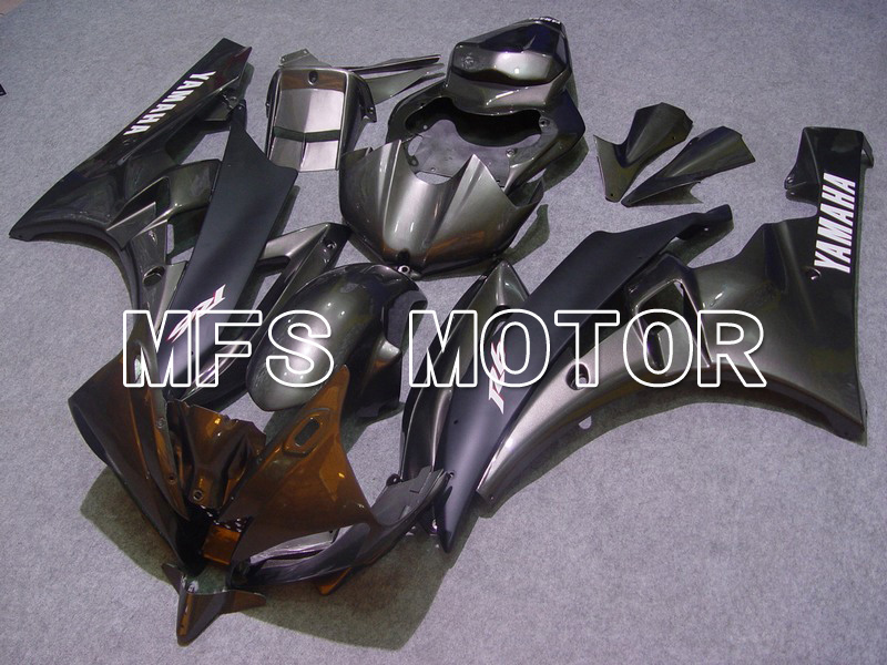 Yamaha YZF-R6 2006-2007 Carenado ABS de inyección - Fábrica Style - Negro Mate - MFS5340