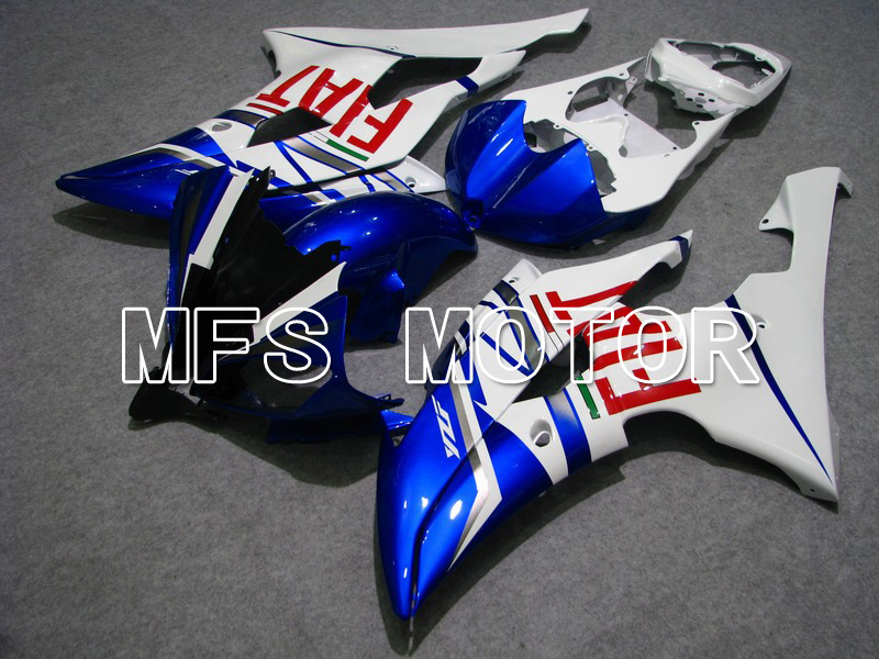 Yamaha YZF-R6 2008-2016 Injection ABS Fairing - FIAT - Blue White - MFS5367