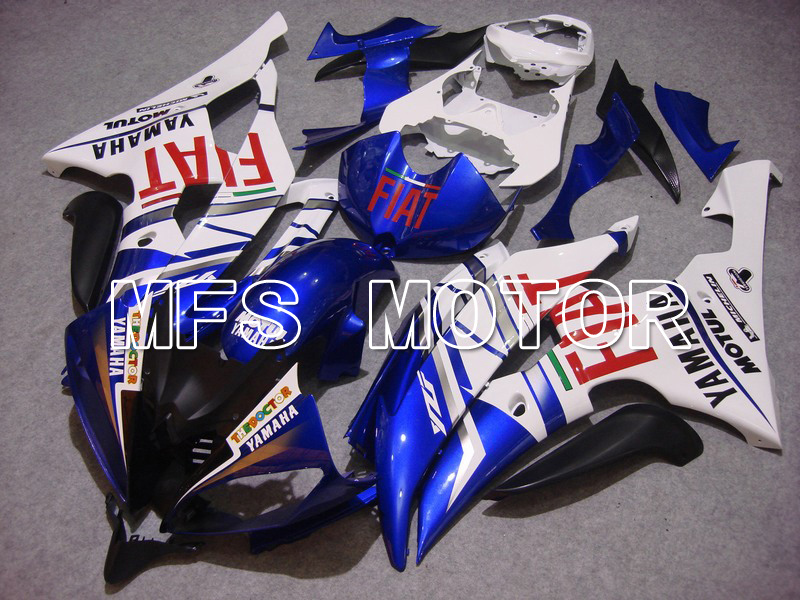Yamaha YZF-R6 2008-2016 Injection ABS Fairing - FIAT - Blue White - MFS5368
