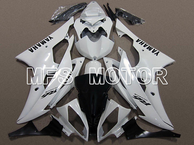 Yamaha YZF-R6 2008-2016 Injection ABS Fairing - Factory Style - White - MFS5394