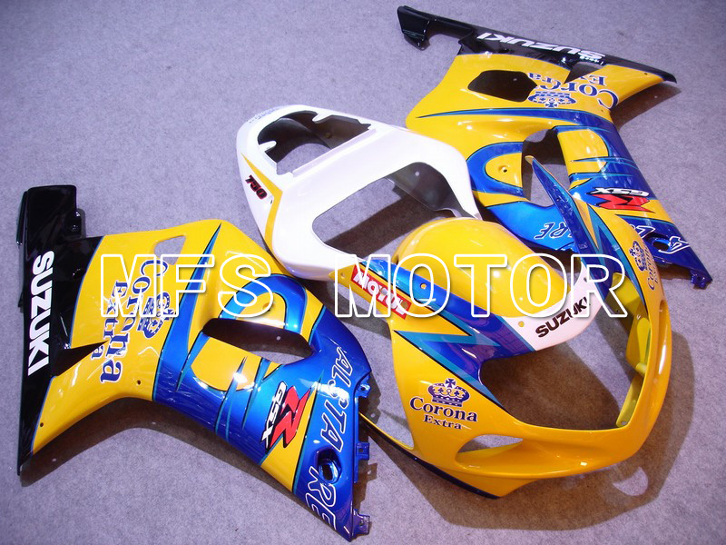 Suzuki GSXR1000 2000-2002 Injection ABS Fairing - Corona - Blue Yellow - MFS5400