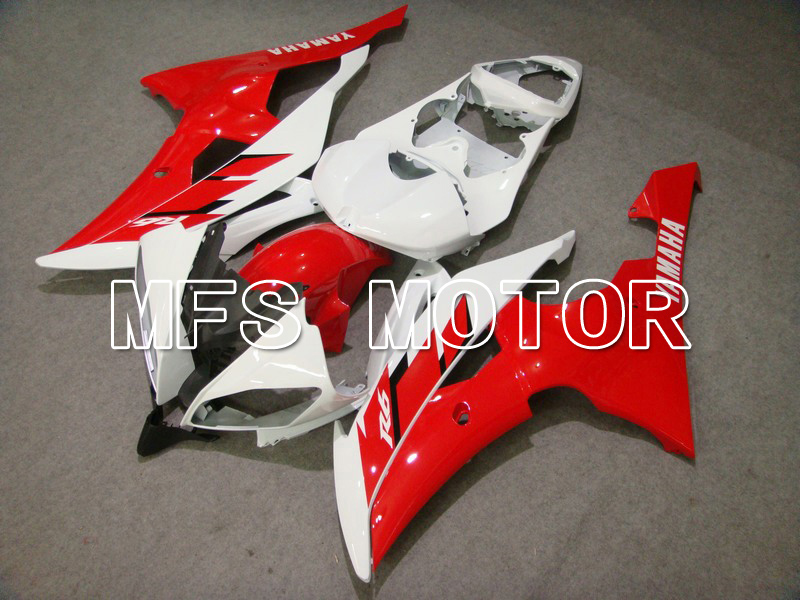 Yamaha YZF-R6 2008-2016 Injection ABS Fairing - Factory Style - Red White - MFS5413