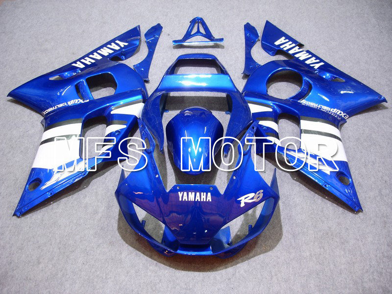 Yamaha YZF-R6 1998-2002 Injection ABS Fairing - Factory Style - Blue White - MFS5489