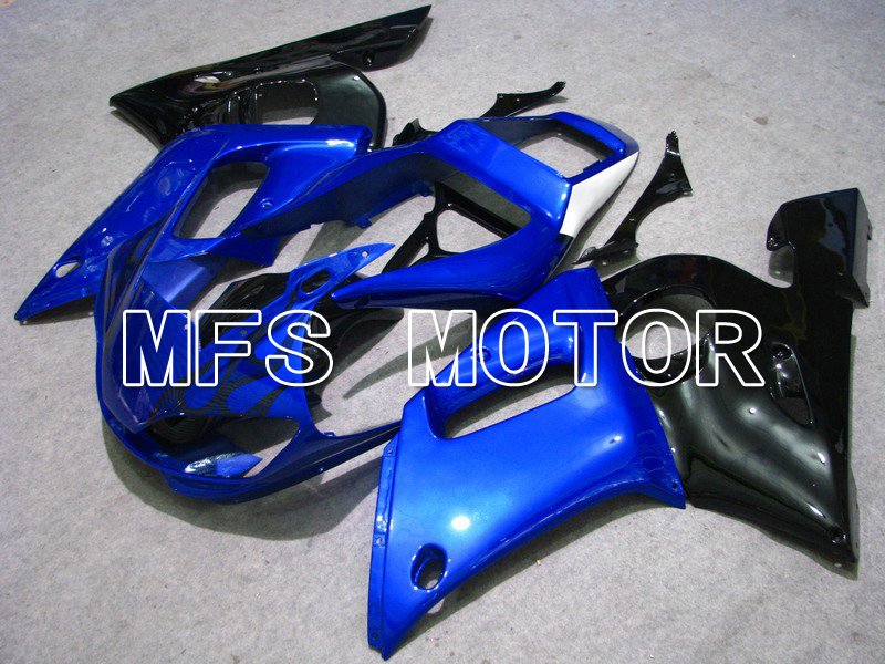 Yamaha YZF-R6 1998-2002 Injection ABS Fairing - Factory Style - Black Blue - MFS5503