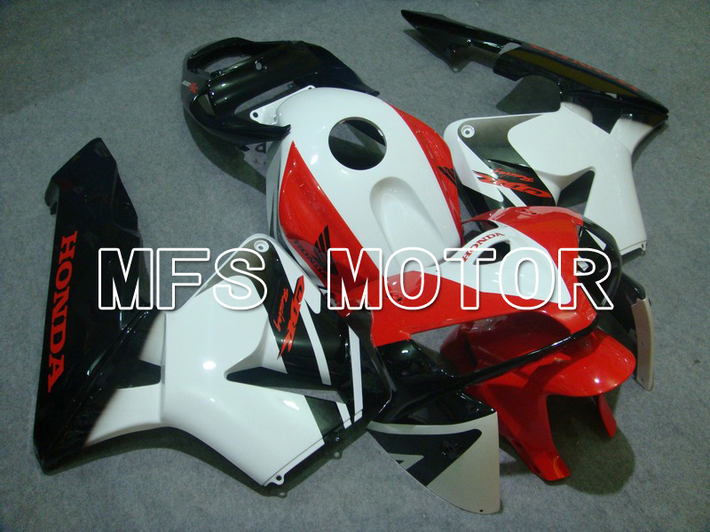 Honda CBR600RR 2005-2006 Injektion ABS Verkleidung - Others - Schwarz Weiß rot - MFS5510