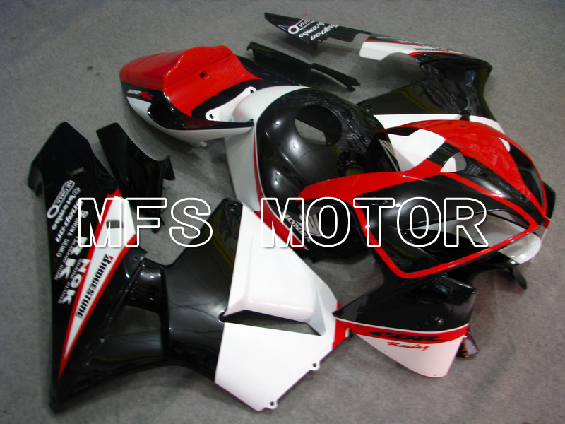 Honda CBR600RR 2005-2006 Carenado ABS de inyección - Others - Negro Blanco rojo - MFS5511