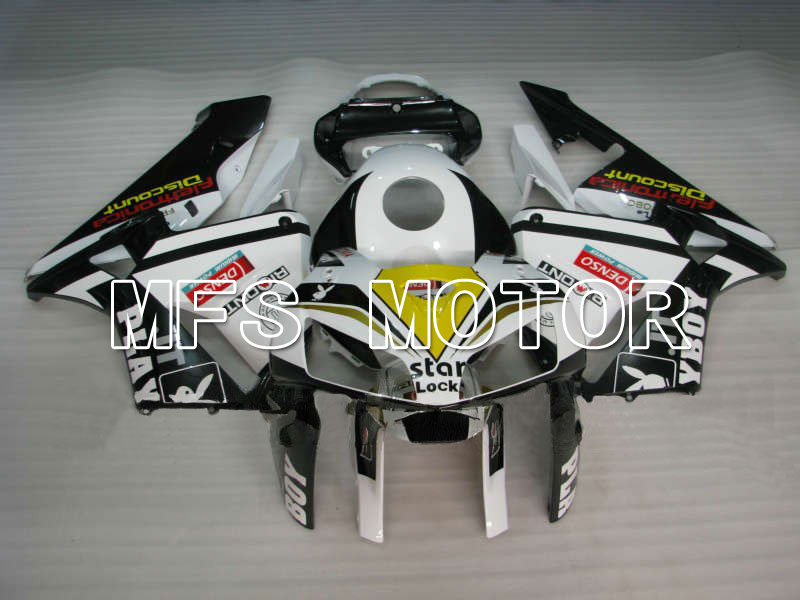 Honda CBR600RR 2005-2006 Injection ABS Fairing - PlayBoy - White Black - MFS5533