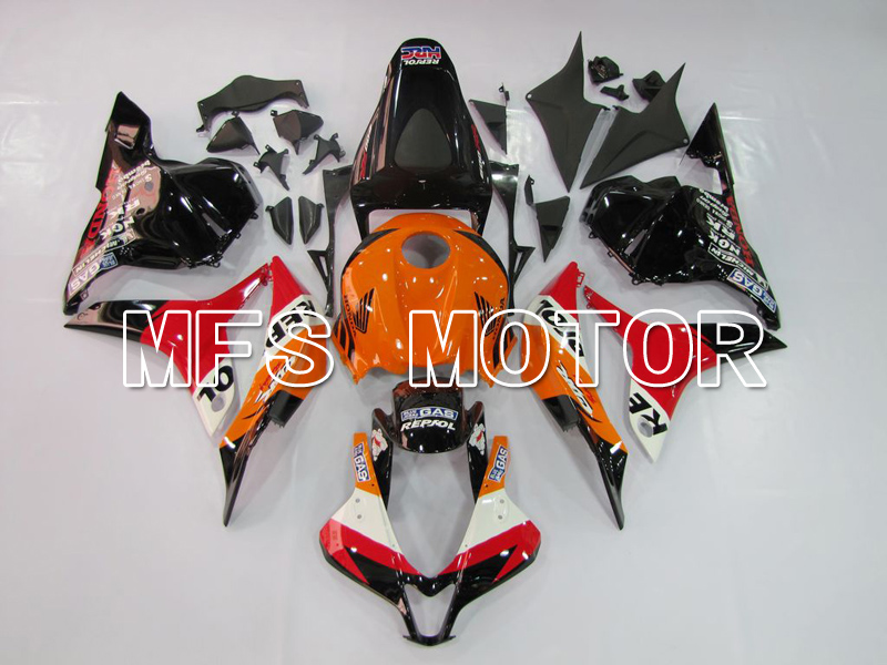 Honda CBR600RR 2009-2012 Injection ABS Fairing - Repsol - Orange Red Black - MFS5540