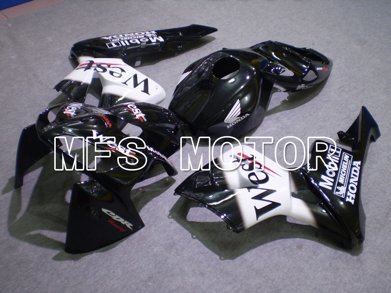 Honda CBR600RR 2005-2006 Injection ABS Fairing - West - White Black - MFS5582