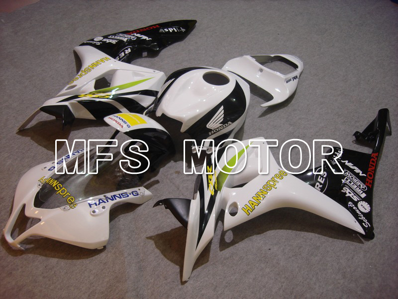 Honda CBR600RR 2007-2008 Injection ABS Fairing - HANN Spree - Black White - MFS5637