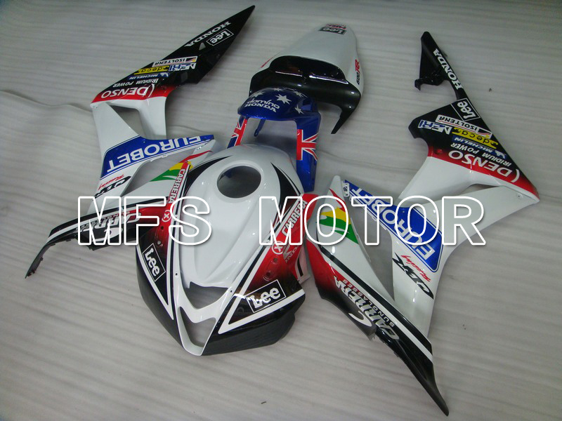 Honda CBR600RR 2007-2008 Injection ABS Fairing - Eurobet - Black White Red - MFS5664