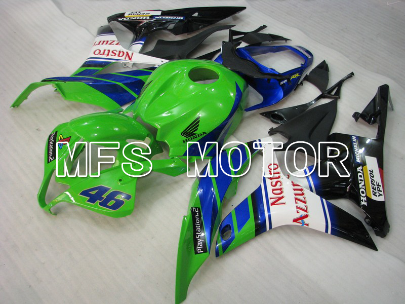 Honda CBR600RR 2007-2008 Injection ABS Carénage - Nastro Azzurro - Jaune vert - MFS5688