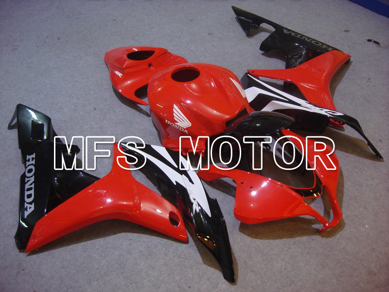 Honda CBR600RR 2007-2008 Injection ABS Fairing - Factory Style - Black Red - MFS5700