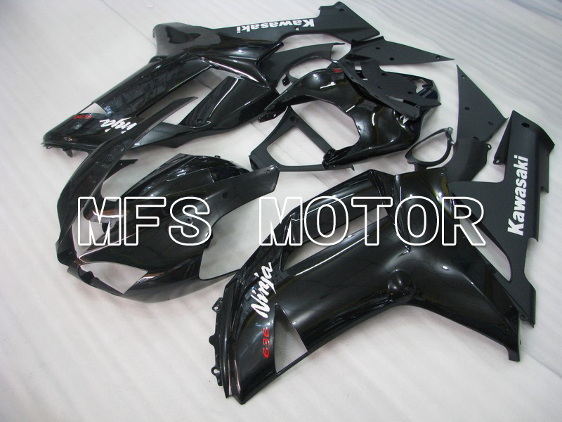 Kawasaki NINJA ZX6R 2007-2008 Injection ABS Fairing - Factory Style - Black - MFS5796