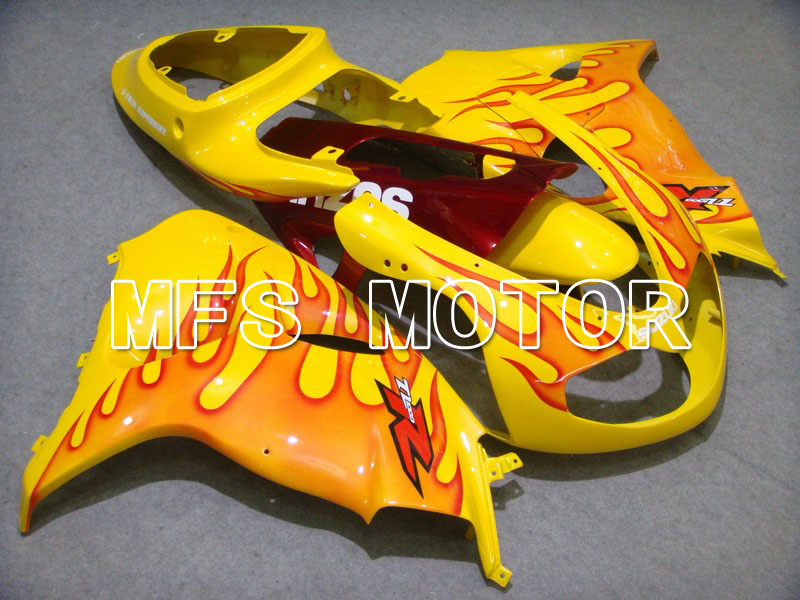 Suzuki TL1000R 1998-2003 Injection ABS Fairing - Flame - Red Yellow - MFS5805