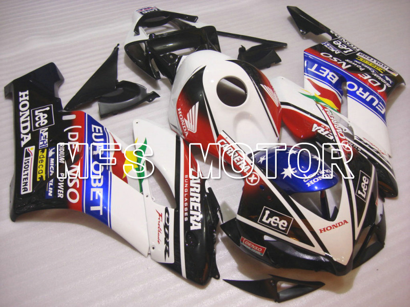Honda CBR1000RR 2004-2005 Carenado ABS de inyección - Eurobet - rojo Blanco Negro - MFS5884