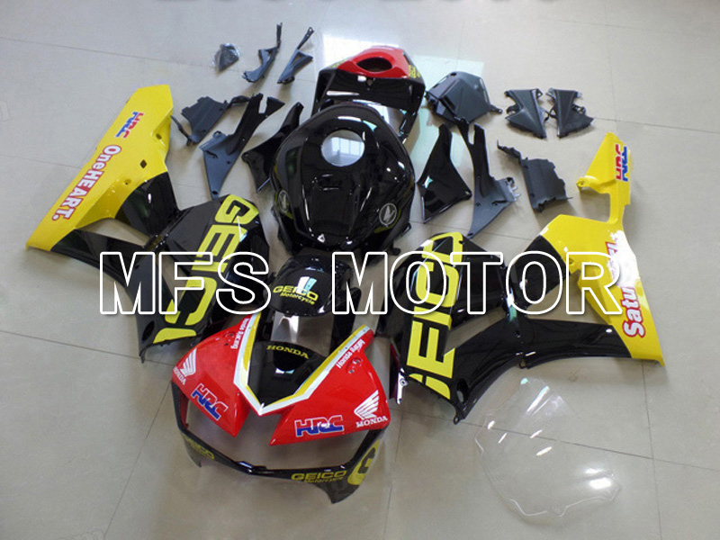 Honda CBR600RR 2013-2019 Carenado ABS de inyección - GEICO - rojo Amarillo Negro - MFS5898